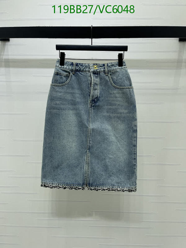 Chanel Denim Midi Skirt - Chic & Versatile Blue Cotton Blend for Women