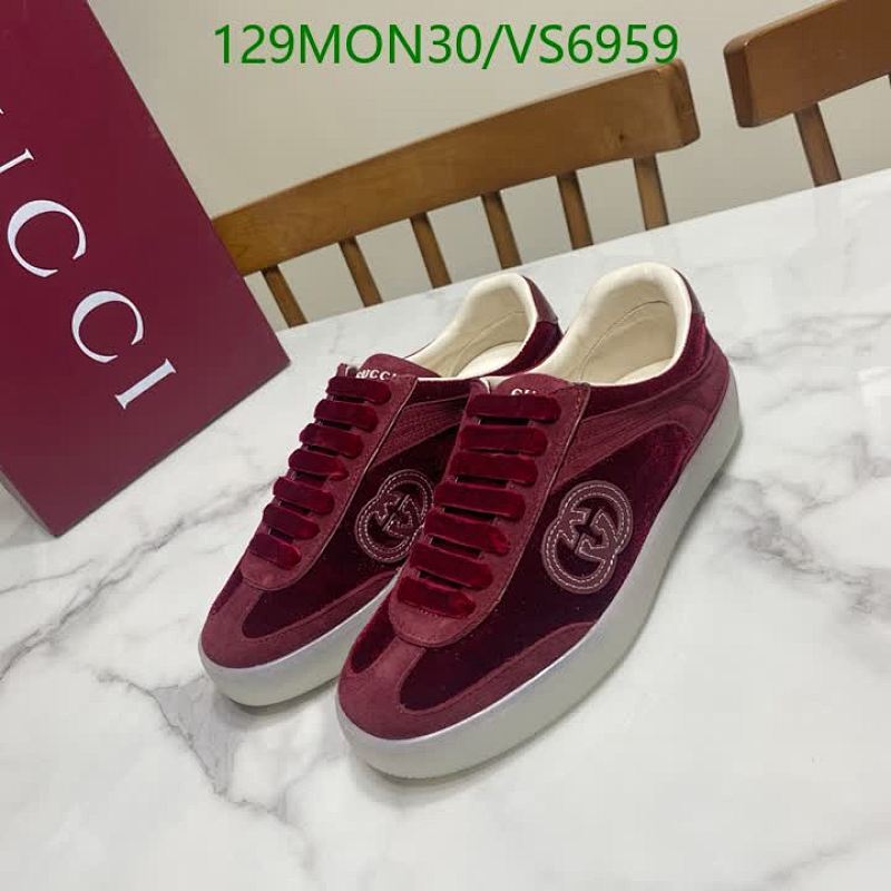 Gucci Women's Velvet GG Interlocking Sneakers - Stylish Low-Top Trainers