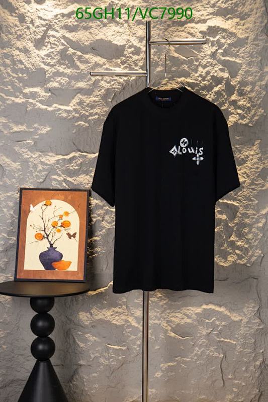 Louis Vuitton Men's Black Graffiti Logo T-Shirt - Short Sleeve Casual Top