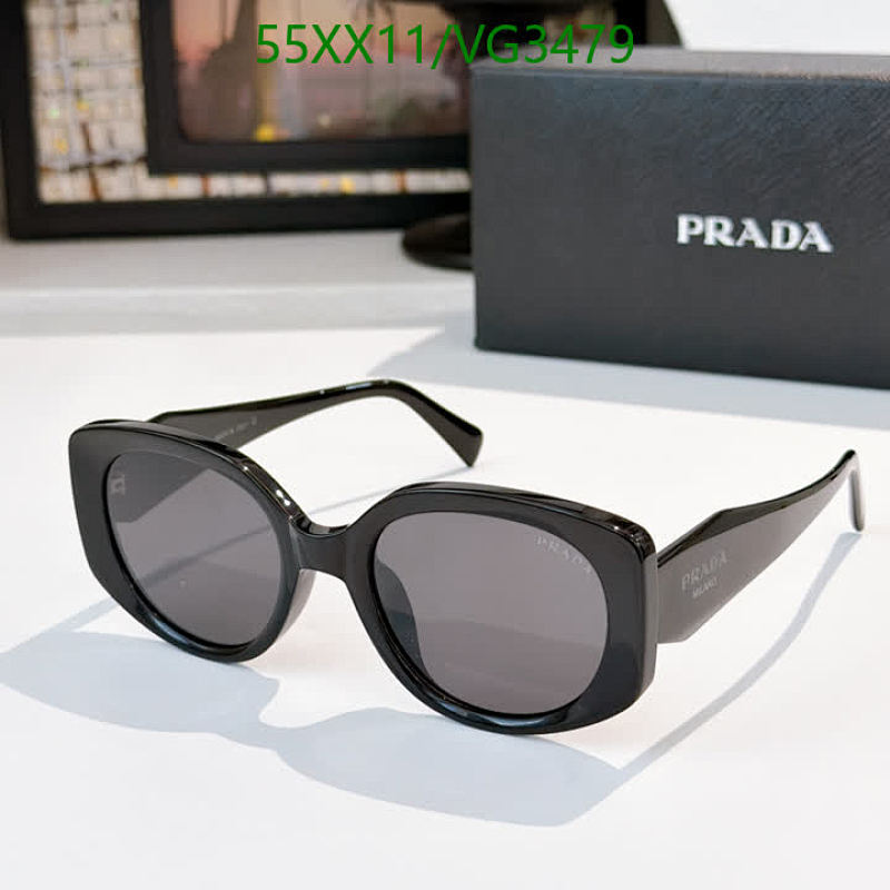 Prada VG3479 Square Frame Sunglasses - Stylish Protection for Everyday Wear 18 Prada VG3479 Square Frame Sunglasses - Stylish Protection for Everyday Wear