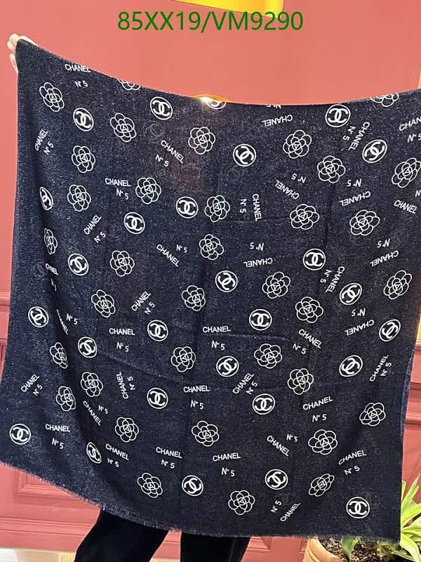 Chanel N°5 Cashmere Scarf - Luxurious & Soft Designer Wrap 105x200CM