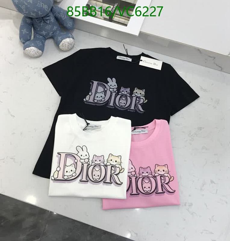 Dior Cute Animal Print Cotton T-Shirt for Women - Comfortable & Stylish Tops