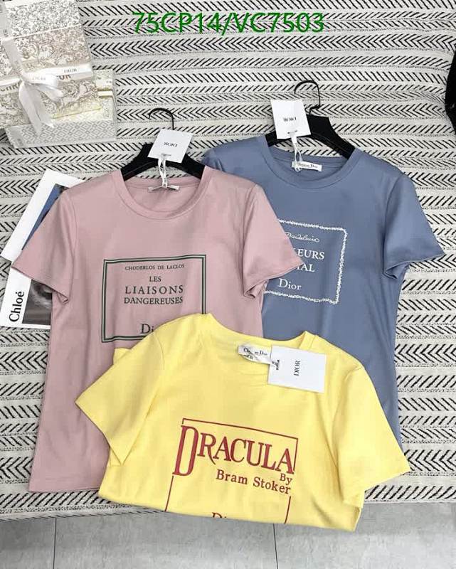 Chic Dior Cotton T-Shirts for Women - Comfortable & Stylish Everyday Wear