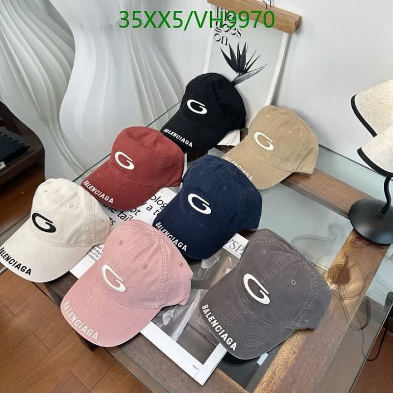 Balenciaga Unisex 'G' Logo Embroidered Baseball Cap - Multiple Colors Available