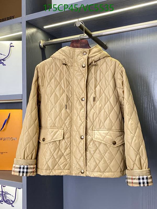 Burberry Women's Diamond Quilted Hooded Down Jacket - Classic Beige Outerwear