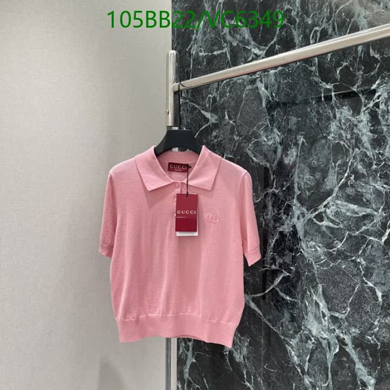 Gucci Women's Knitted Short Sleeve Polo Shirt - Stylish & Comfortable Top