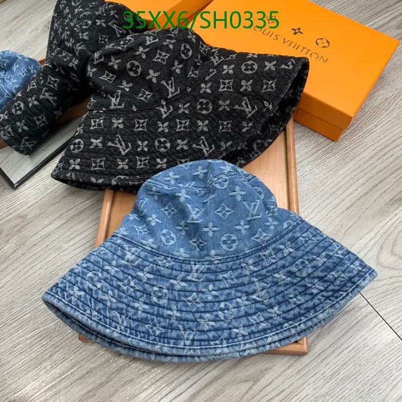 Louis Vuitton Monogram Denim Bucket Hat - Stylish & Reversible Design