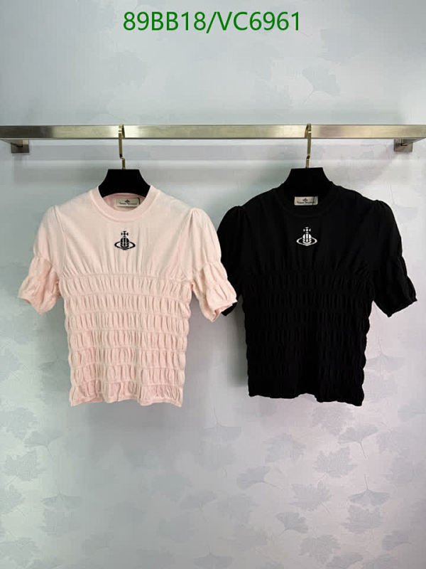 Vivienne Westwood Knitted Puff Sleeve Top - Chic & Comfortable Women's Clothing