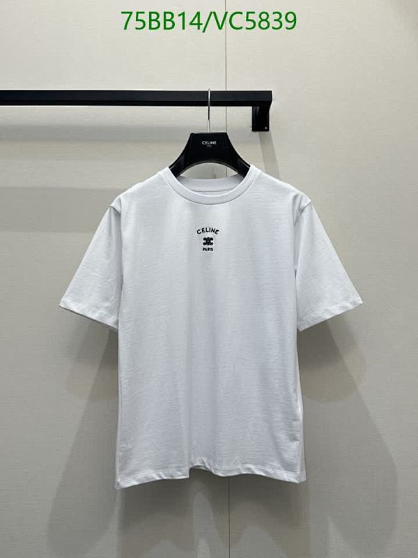 Celine Paris Logo Cotton T-Shirt - Comfortable Short Sleeve Tee for Everyday Wear