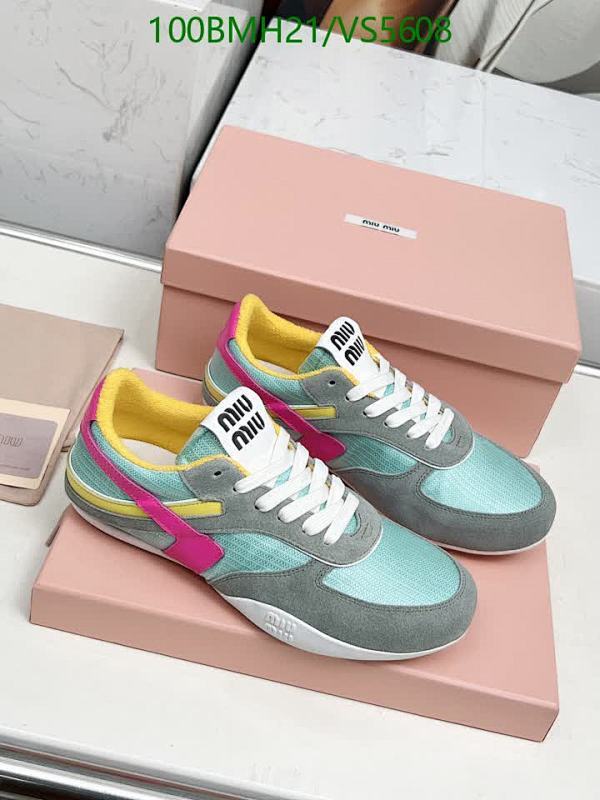 Miu Miu Women's Breathable Mesh Fabric Sneakers - Stylish & Comfortable