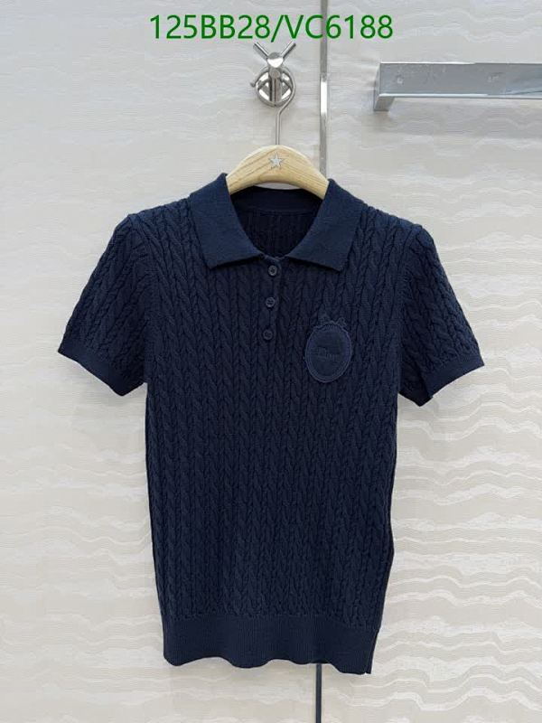 Dior Knitted Polo Shirt for Women - Short Sleeve Casual Top