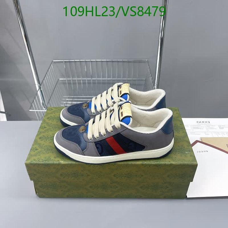 Gucci Women's Multicolor Suede & Leather Low-Top Sneakers - EU 35-40