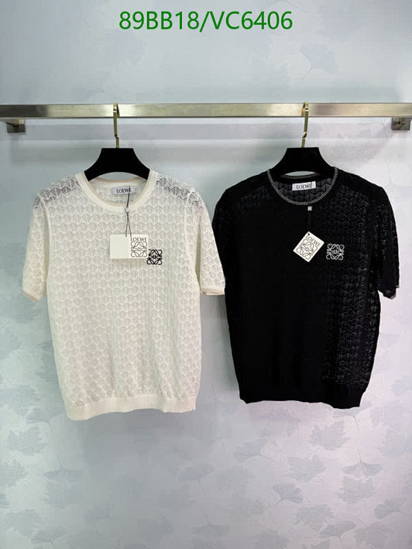 Loewe Knitted Short Sleeve Top - Elegant Wool Blend for Everyday Comfort