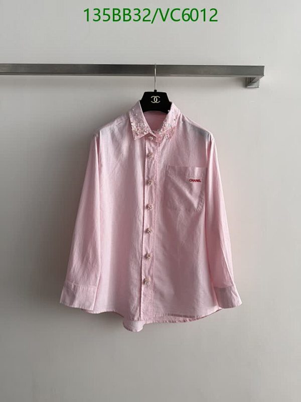 Chanel Pink Linen Shirt - Elegant Long-Sleeve Blouse with Embellished Collar