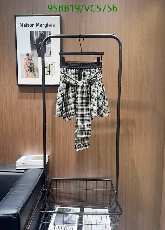 Balenciaga Plaid High-Waisted Skirt for Women - Stylish & Comfortable Polyester