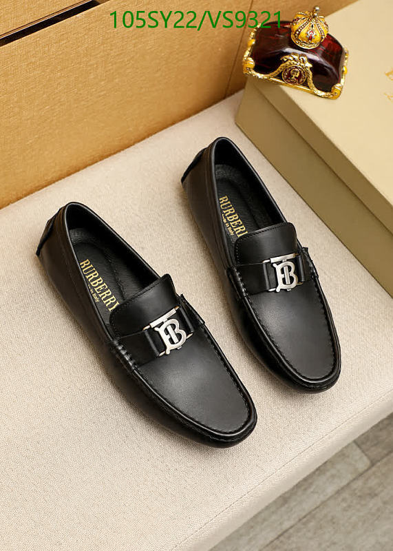Burberry Men's Black Leather Loafers - EU 38-46