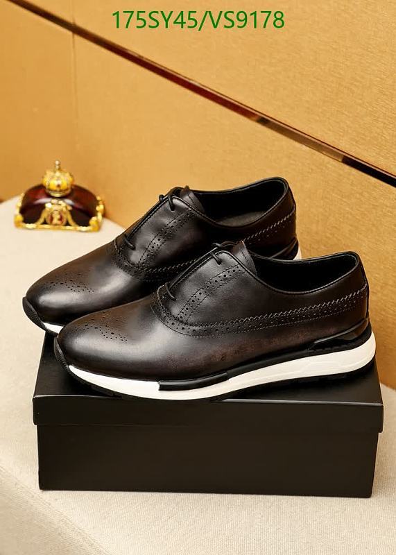 Berluti Men's Black Leather Oxford Shoes - Elegant Dress Shoes