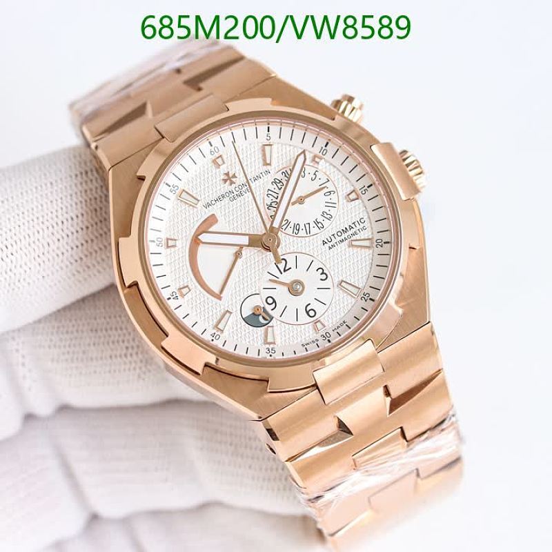 Vacheron Constantin Automatic Rose Gold Watch - Luxurious Stainless Steel Timepiece