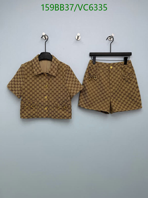 Gucci GG Monogram Short Sleeve Shirt & Shorts Set - Luxury Co-ord Outfit