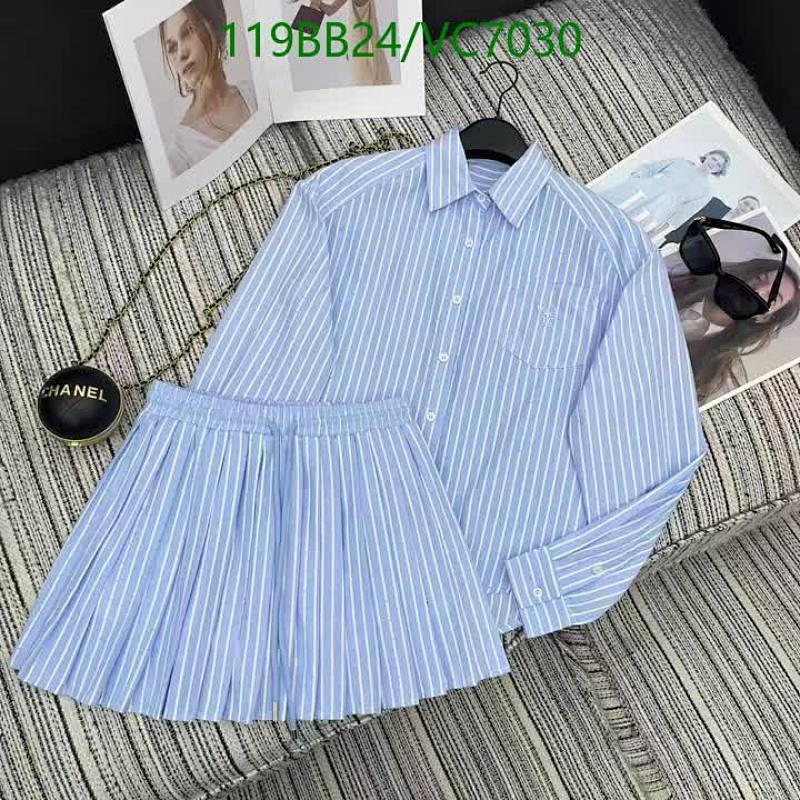 Alexander Wang Women's Striped Cotton-Blend Shirt & Pleated Skirt Set 31 Alexander Wang Women's Striped Cotton-Blend Shirt & Pleated Skirt Set