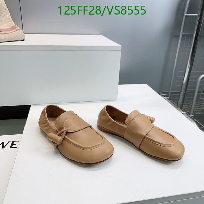 Loewe Women's Tan Leather Loafers | EU 35-40
