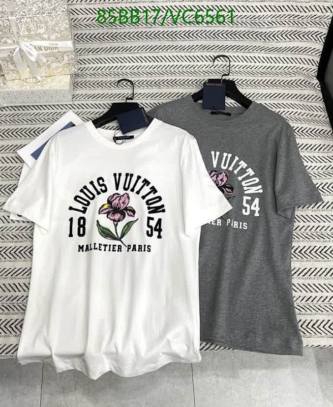 Louis Vuitton Cotton T-Shirts with Floral Print - Classic & Comfortable