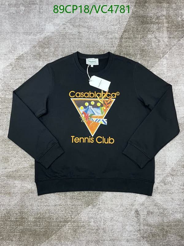 Casablanca Tennis Club Graphic Sweatshirt - Premium Cotton Crewneck