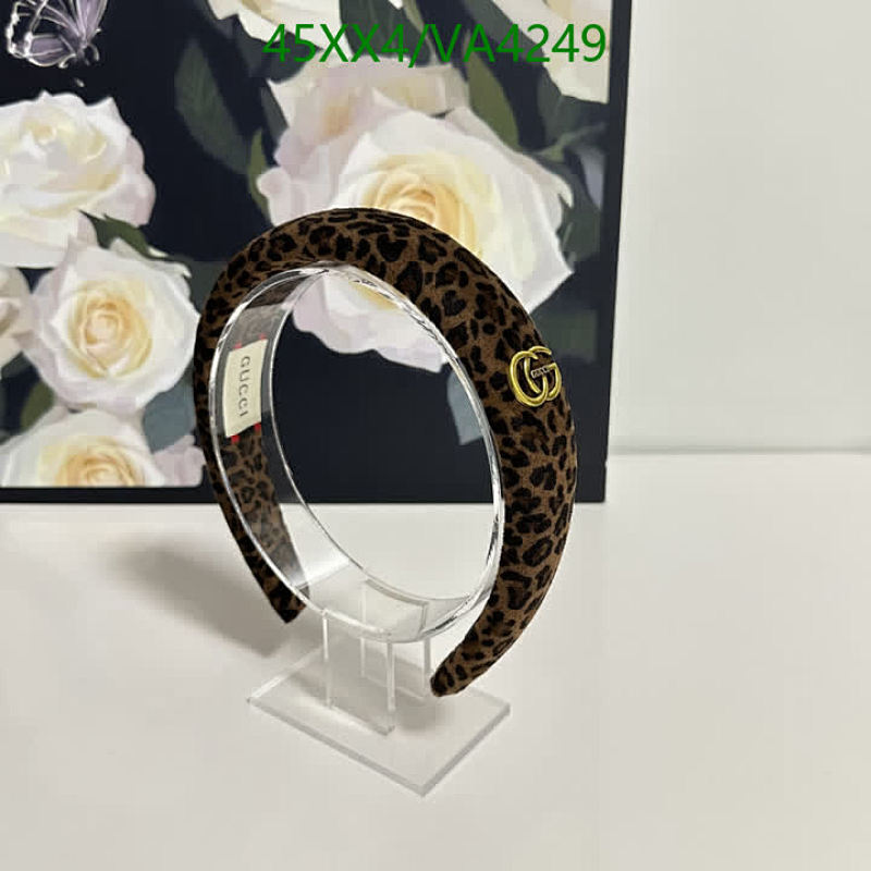 Gucci Leopard Print Headband with Interlocking G Logo - Stylish Hair Accessory