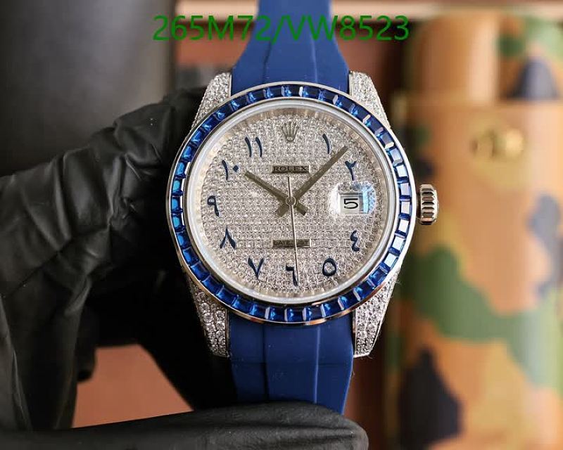Rolex Diamond Dial Automatic Mechanical Watch - Sapphire Crystal