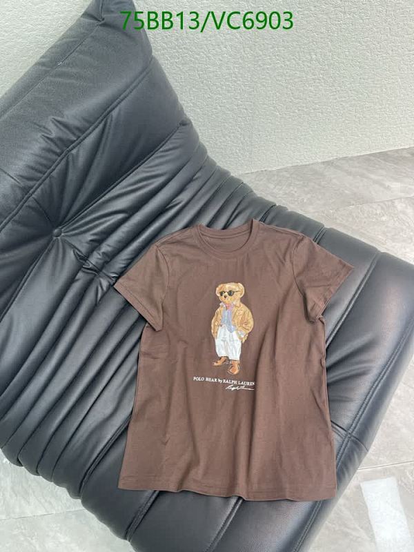 Ralph Lauren Classic Polo Bear Cotton T-Shirt for Men & Women