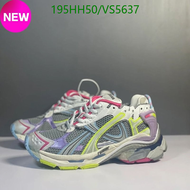 Balenciaga Runner Sneakers: Unisex Genuine Leather & Mesh Athletic Shoes