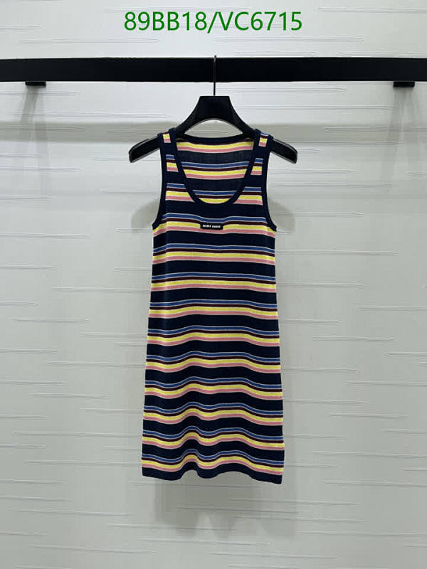 Miu Miu Striped Knitted Tank Dress - Comfortable & Stylish Summer Wear
