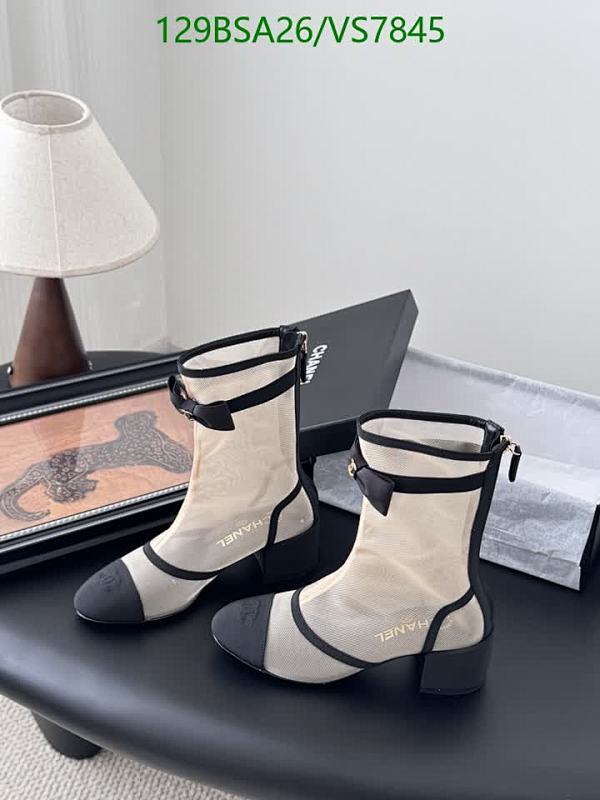 Chanel Mesh & Leather Ankle Boots with Bow Detail - Stylish Women's Footwear