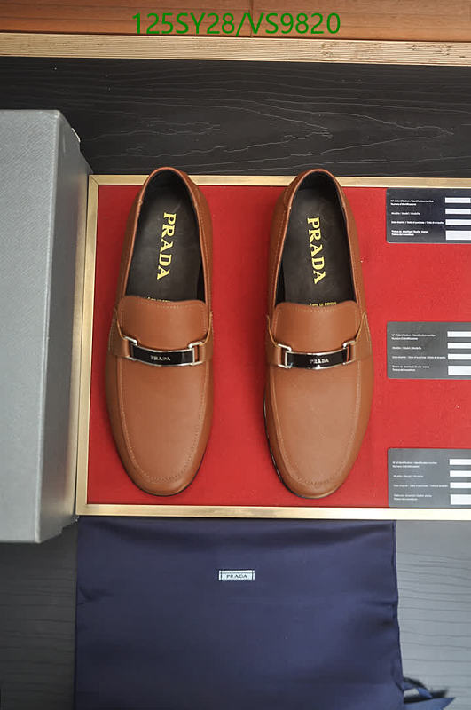 Prada Men's Leather Loafers - Classic Style & Comfort