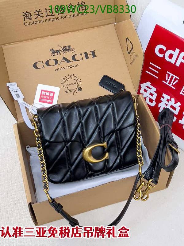 Coach Women's Black Sheepskin Shoulder Bag with Signature C Hardware