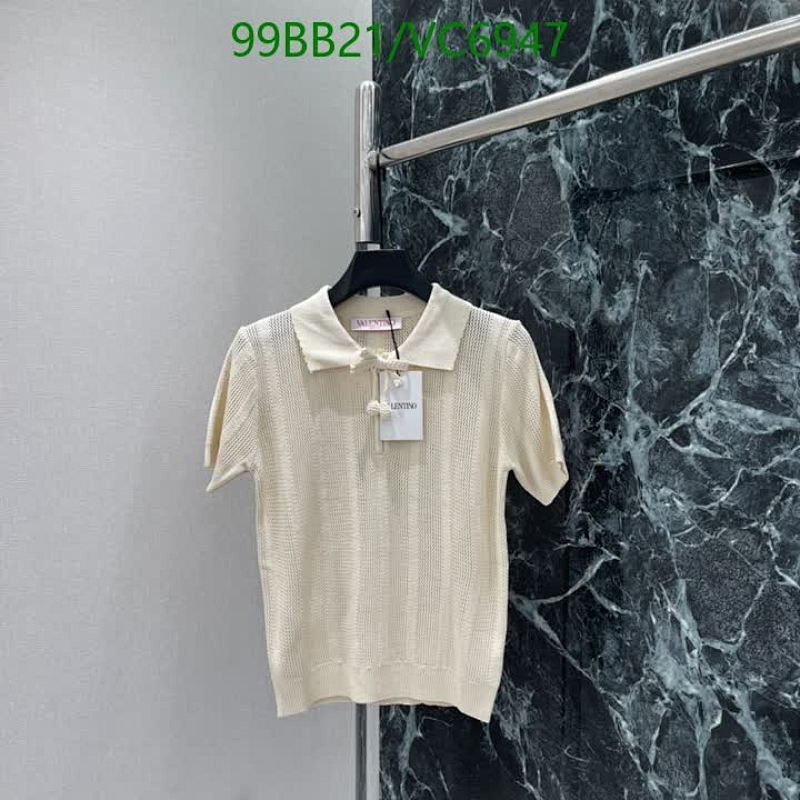 Valentino Knitted Polo Shirt for Women - Short Sleeve, Stylish & Comfortable