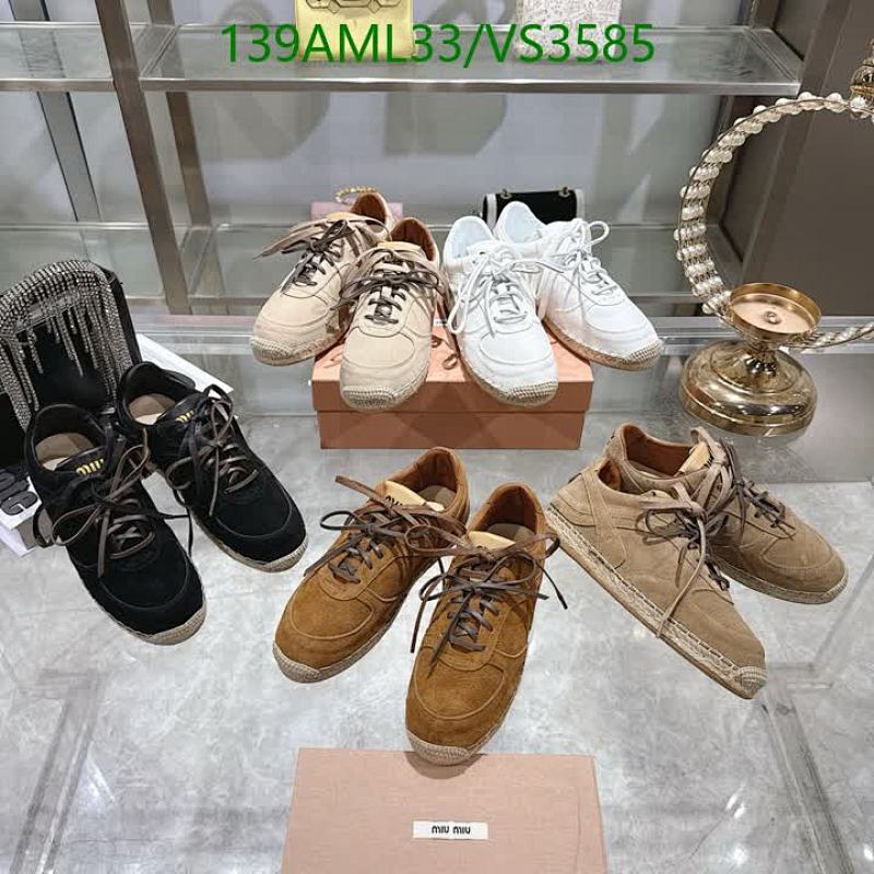 Miu Miu Women's Espadrille Lace-Up Sneakers - Comfortable & Stylish