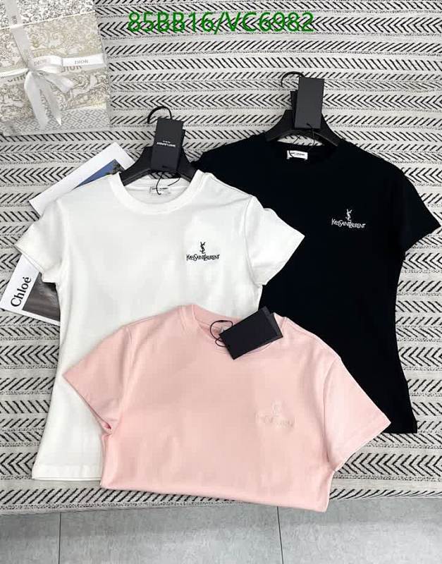 Yves Saint Laurent Classic Cotton T-Shirt - Comfortable & Stylish Everyday Wear