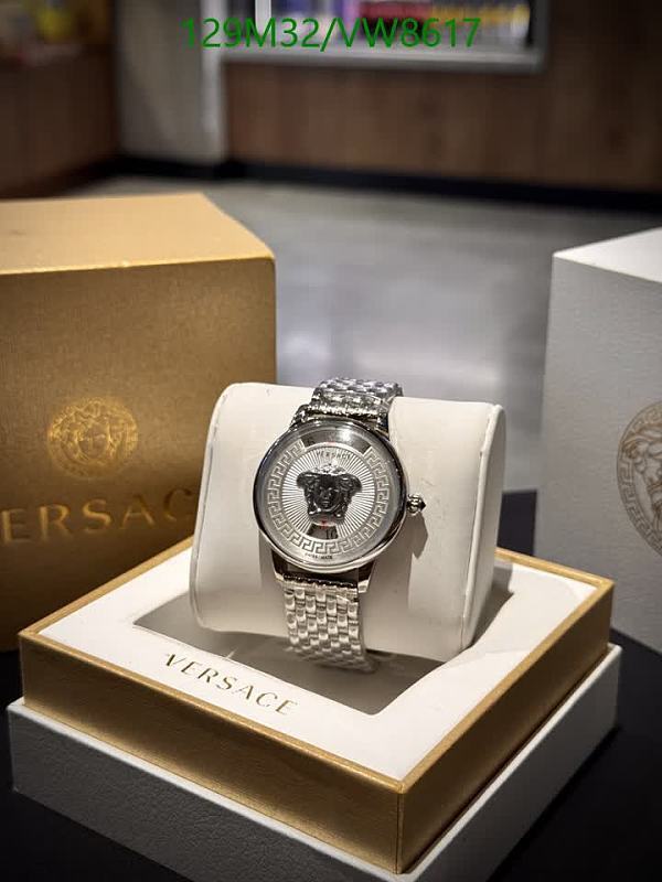 Versace Women's Watch with Quartz Movement and Stainless Steel Band