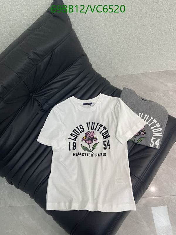 Louis Vuitton Monogram Flower T-Shirt - Premium Cotton, White