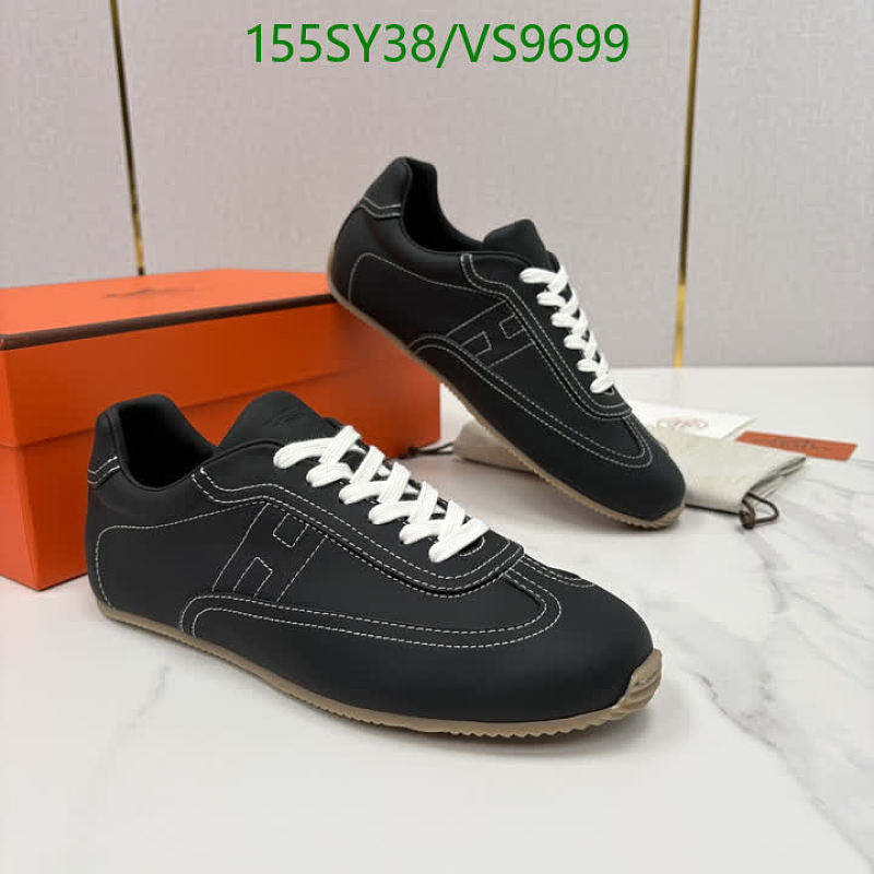 Hermès Men's Calf Leather Low-Top Sneakers