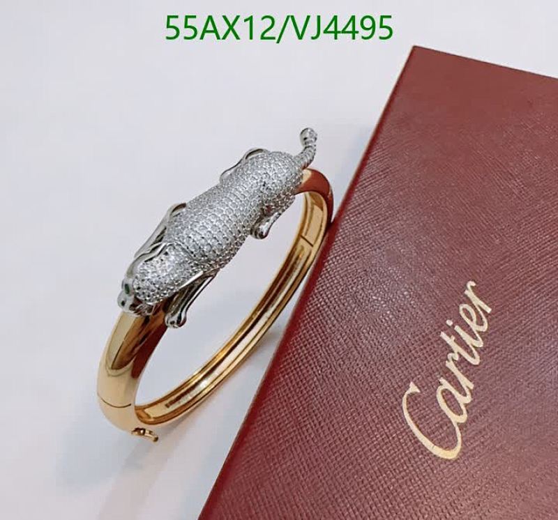 Cartier Panthère de Cartier Bracelet - Elegant Gold & Diamond Pave Panther