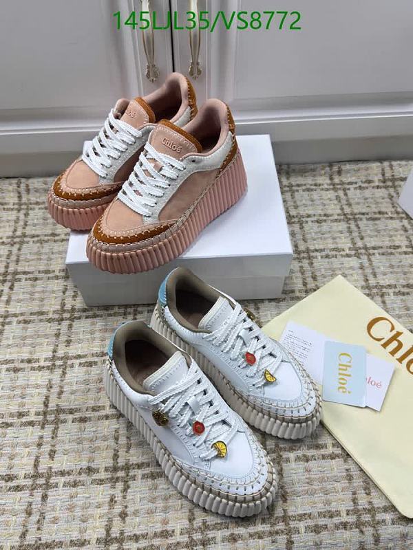 Chloée Women's Low-Top Sneakers - Leather & Sheepskin Comfort