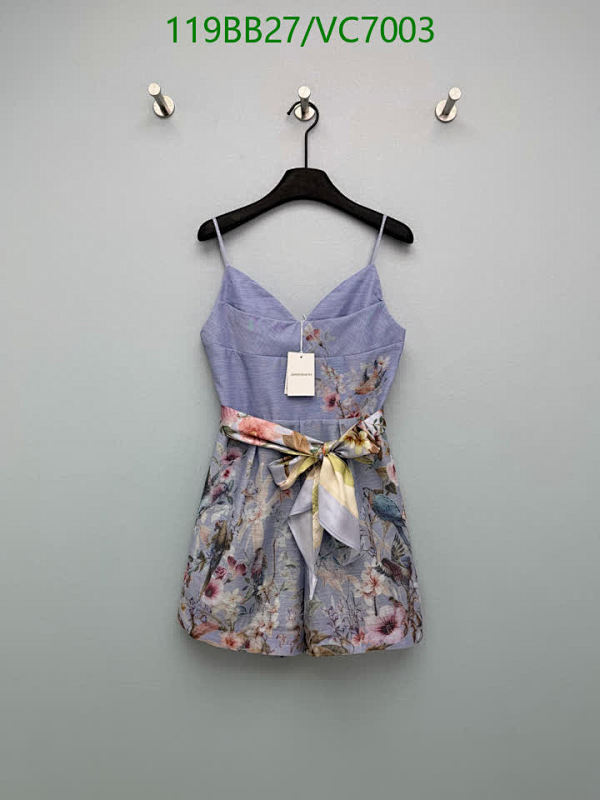 Zimmermann Women's Floral Print Romper with Tie-Waist - Elegant & Stylish