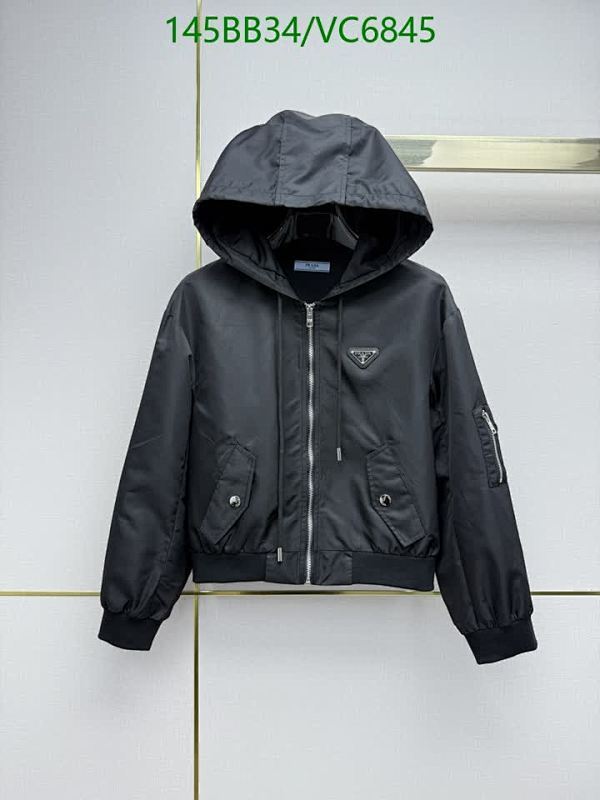 Prada Nylon Hooded Bomber Jacket - Stylish & Versatile Outerwear