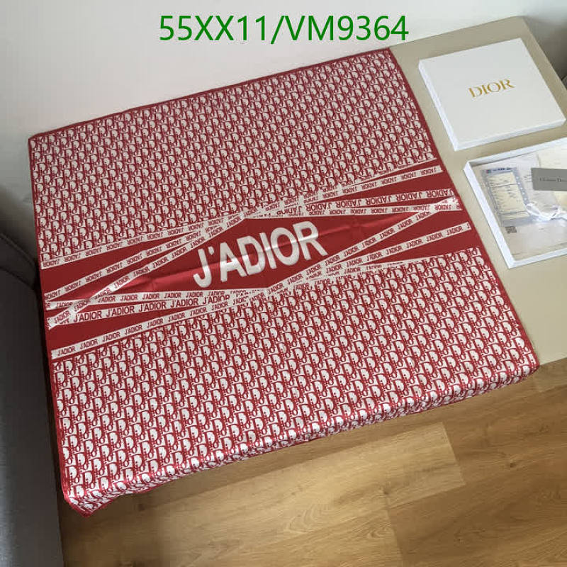 Dior "J'Adior" Silk Scarf 90x90cm