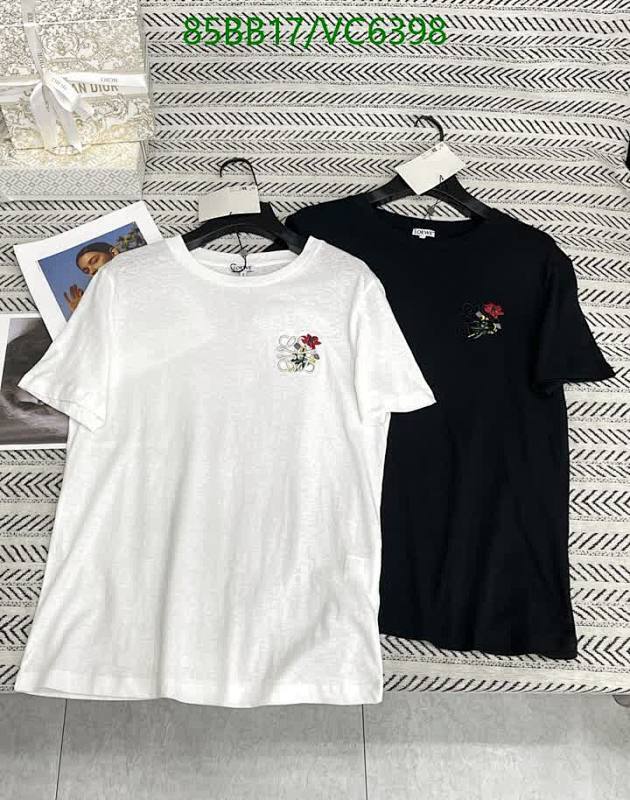 Loewe Luxury Cotton T-Shirt with Embroidered Floral Logo - Unisex Crew Neck Top