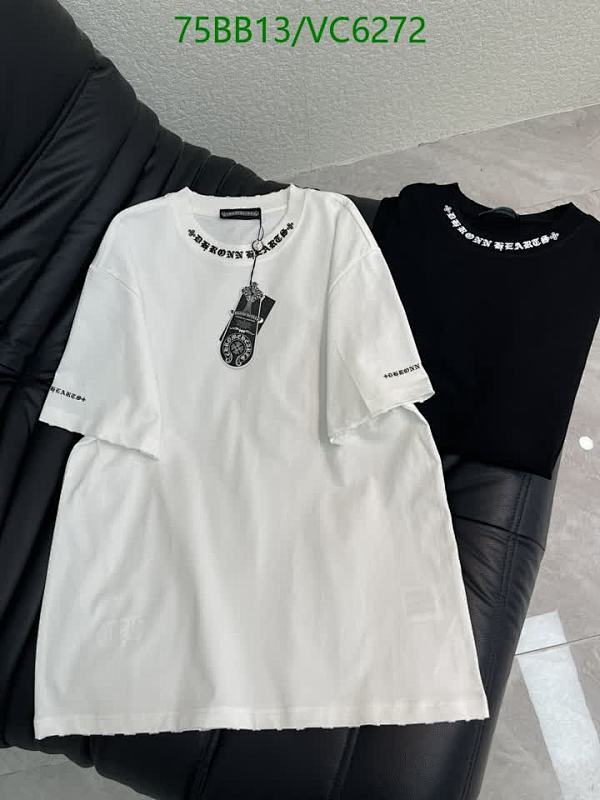 Chrome Hearts VC6272 Cotton Short Sleeve T-Shirt - Comfortable & Stylish