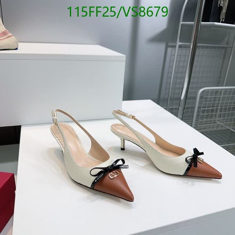 Valentino Women's Slingback Pumps | Sheepskin Leather Kitten Heels