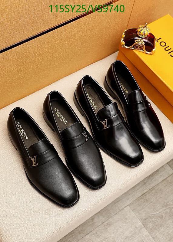 Louis Vuitton Men's Black Calf Leather Loafers - Elegant & Versatile Footwear